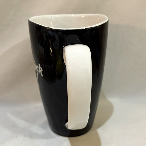 Hard Rock Hotel Chicago Ceramic Coffee Mug 16 oz Black White - Picture 4 of 8